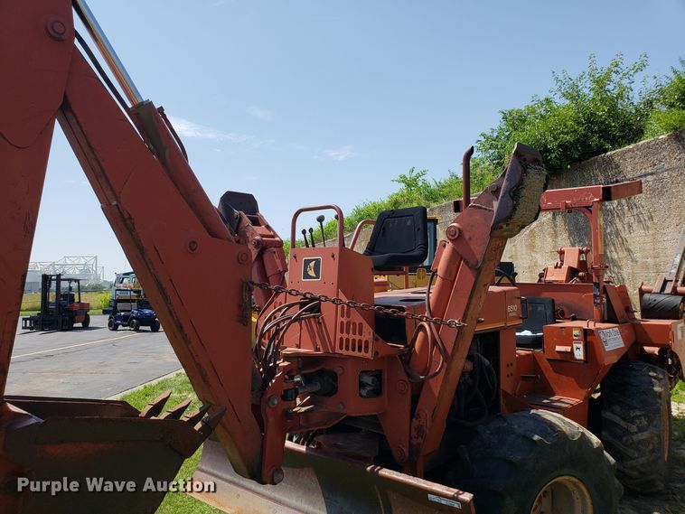 image for item EU9896 1981 Ditch Witch 6510 trencher