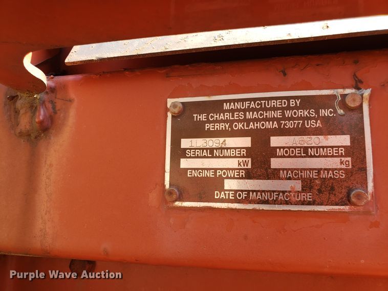 image for item EU9896 1981 Ditch Witch 6510 trencher