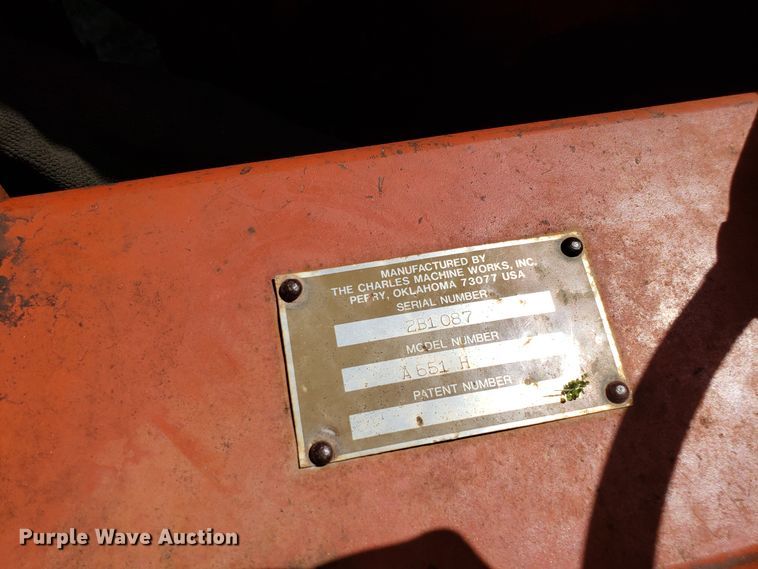 image for item EU9896 1981 Ditch Witch 6510 trencher