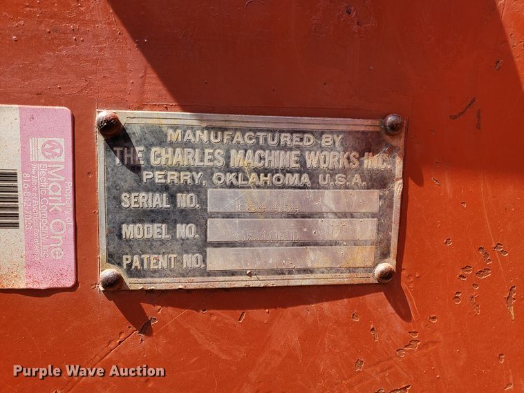 image for item EU9896 1981 Ditch Witch 6510 trencher