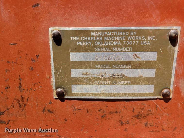 image for item EU9897 1993 Ditch Witch 5110 trencher