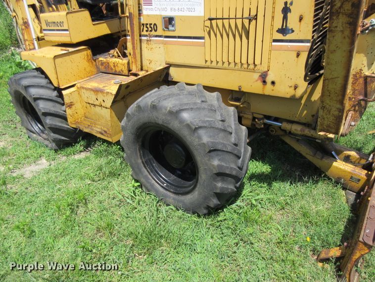 image for item EU9898 1989 Vermeer V7550 trencher
