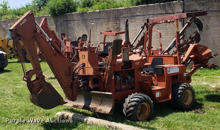 image for item EU9899 1988 Ditch Witch 4010 trencher