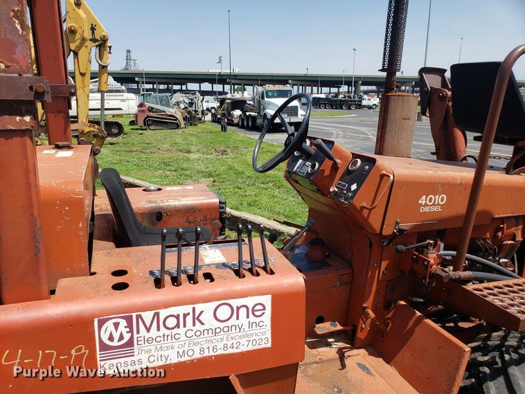 image for item EU9899 1988 Ditch Witch 4010 trencher