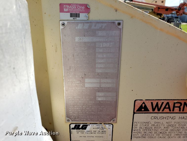 image for item EU9901 JLG 40HA boom lift