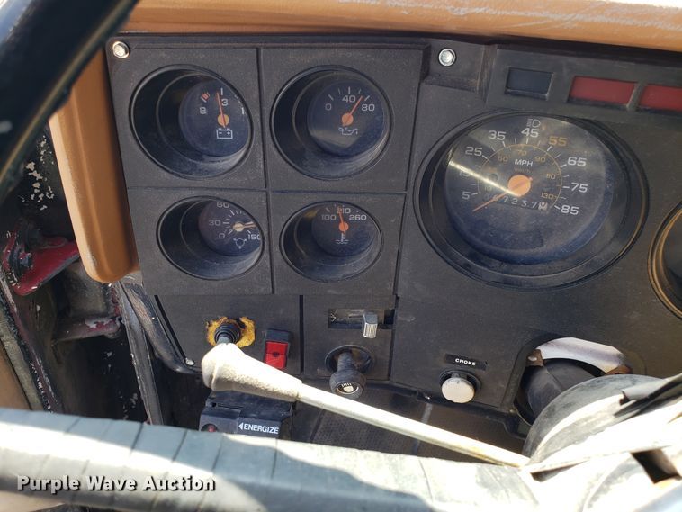 image for item EU9903 1987 Chevrolet C70 flatbed truck