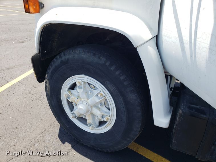 image for item EU9903 1987 Chevrolet C70 flatbed truck