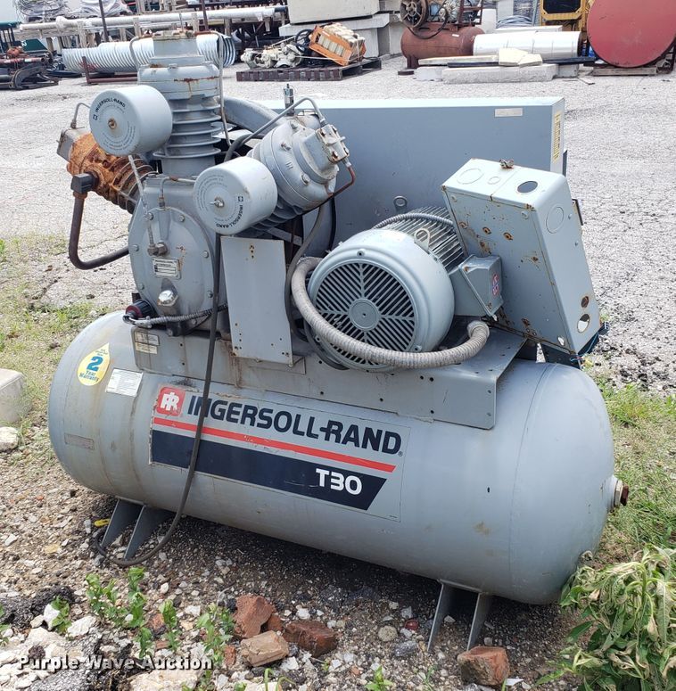 image for item EU9906 Ingersoll Rand T30 air compressor