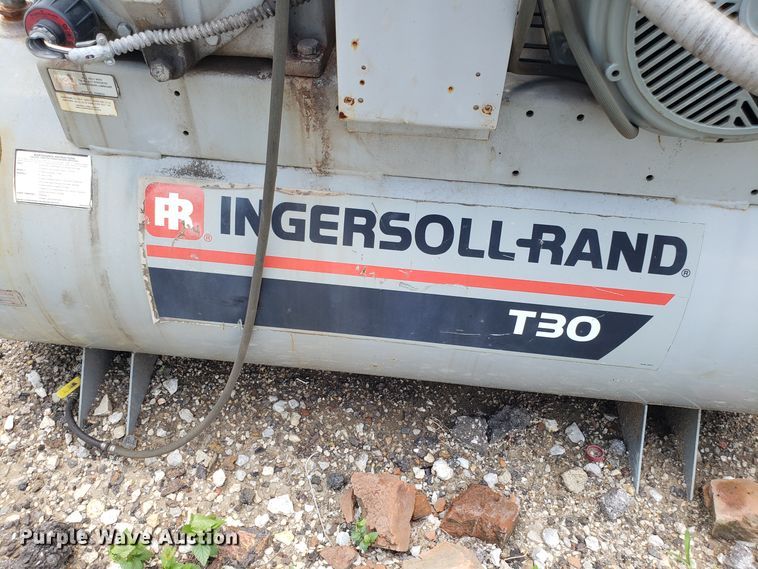 image for item EU9906 Ingersoll Rand T30 air compressor