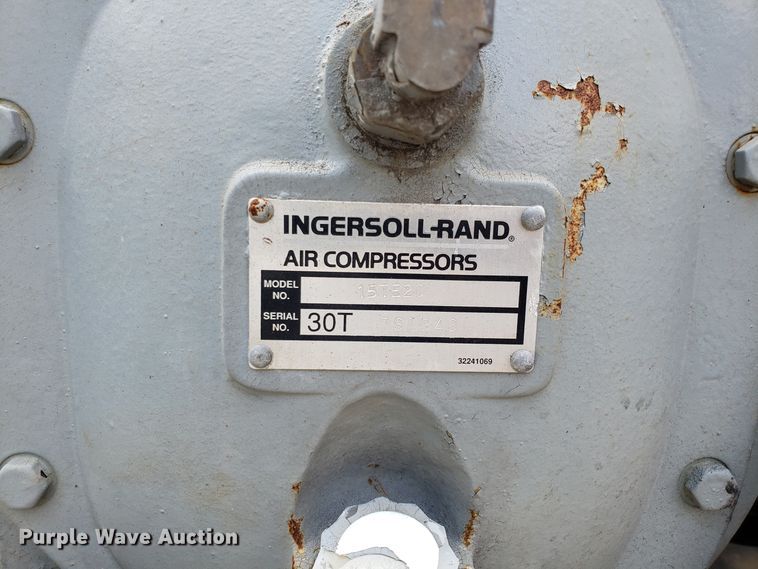 image for item EU9906 Ingersoll Rand T30 air compressor