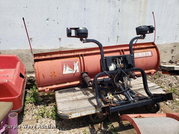 (2) Hiniker snow plows in Kansas City, MO Item EU9989 sold Purple Wave