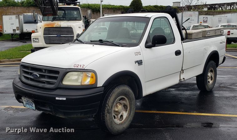 image for item EU9991 2002 Ford F150 pickup truck