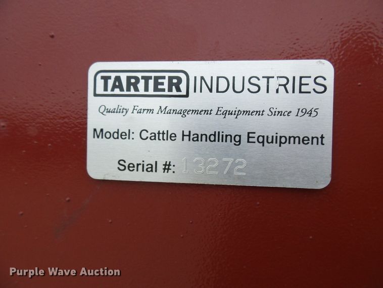 image for item DB2248 Tarter C-Master Series III livestock chute