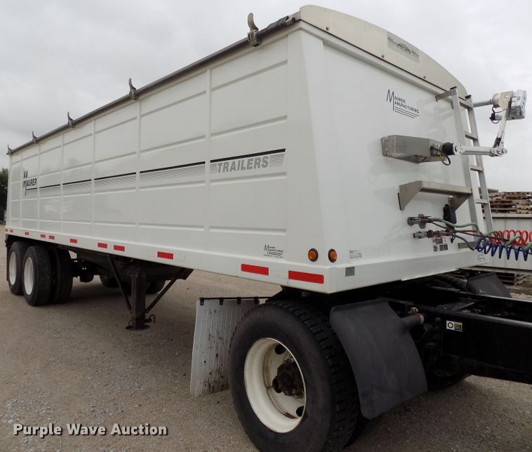 image for item DE7723 2012 Maurer 2812 single hopper grain trailer