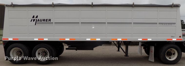 image for item DE7723 2012 Maurer 2812 single hopper grain trailer