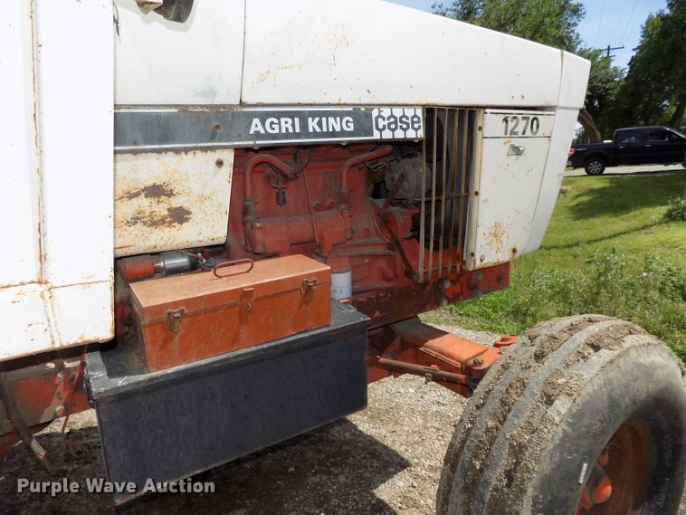 image for item DE7725 1976 Case 1270 Agri-King tractor