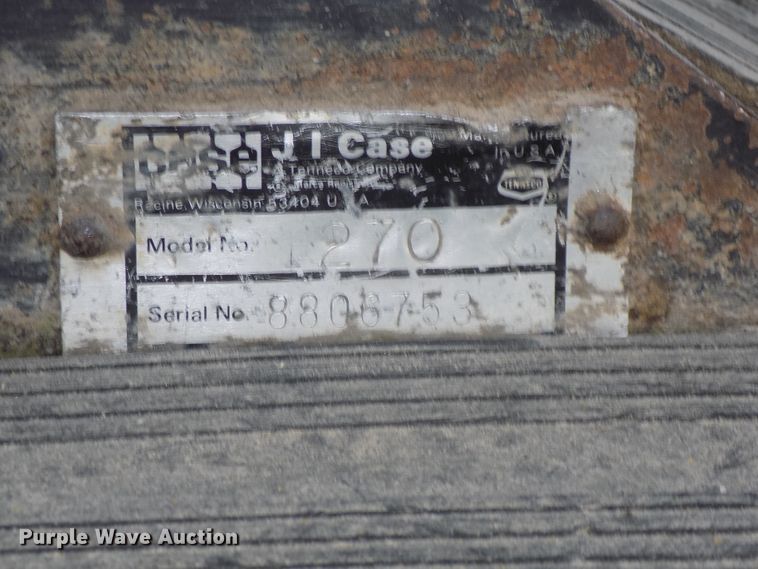 image for item DE7725 1976 Case 1270 Agri-King tractor