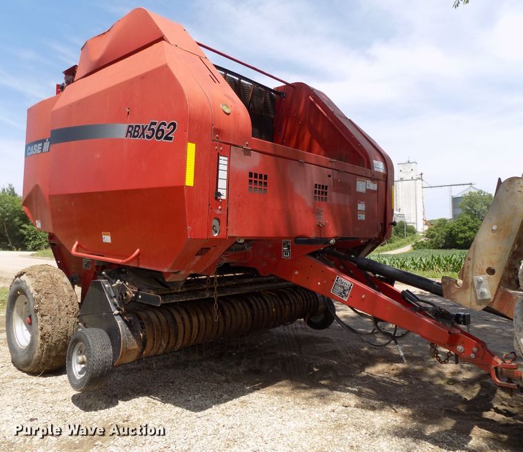 image for item DE7726 2003 Case IH RBX562 round baler