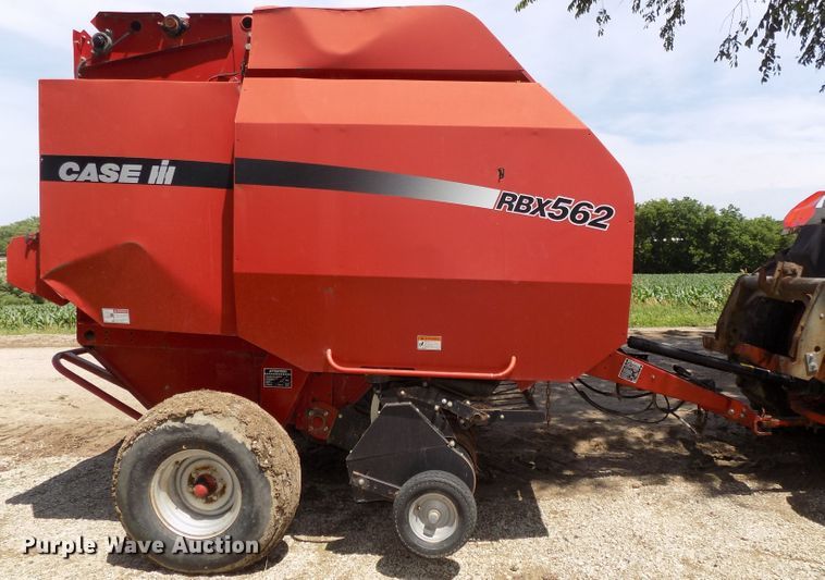 image for item DE7726 2003 Case IH RBX562 round baler