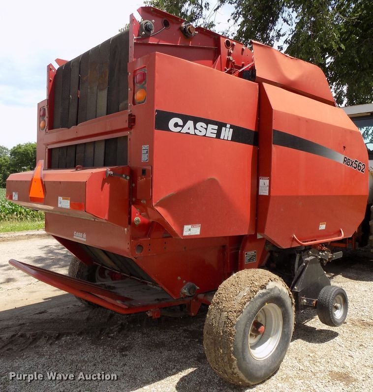 image for item DE7726 2003 Case IH RBX562 round baler