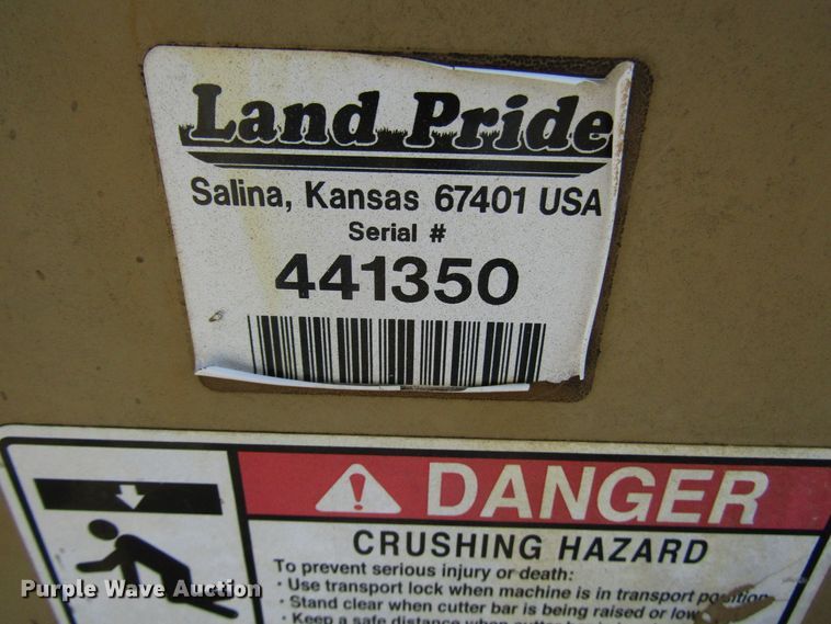 image for item DG1277 Land Pride DM3707 disc mower