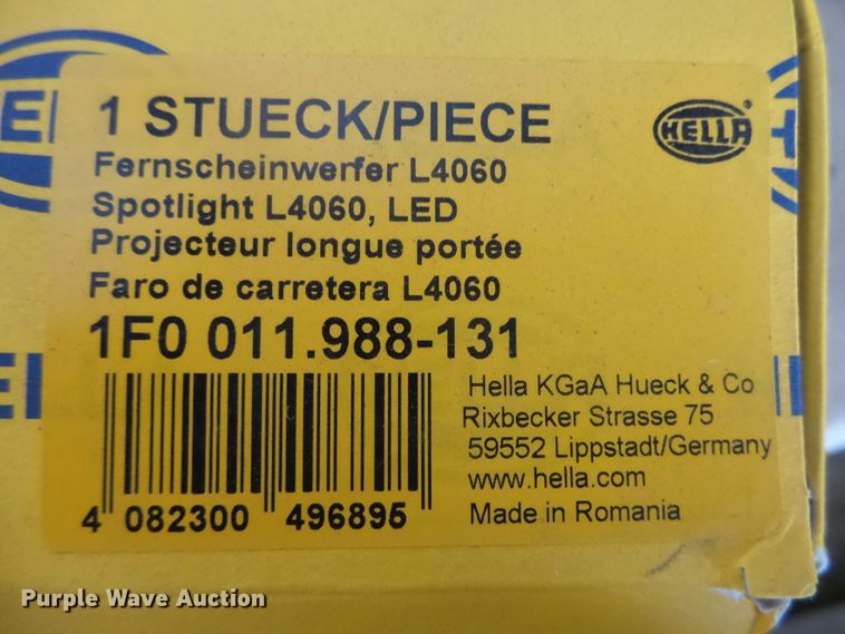 image for item DX9211 (25) Hella work lights