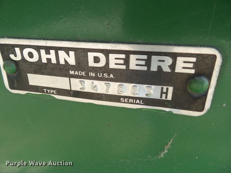 image for item EM9775 John Deere 653 all crop head