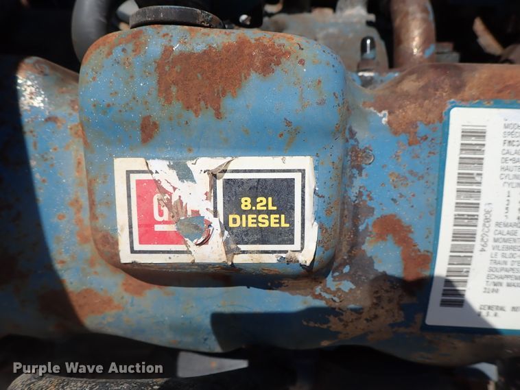 image for item FE9826 GMC 8.2L eight cylinder diesel engine