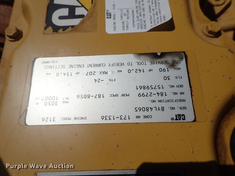 image for item FE9844 Caterpillar 3126 7.2L L6 diesel engine