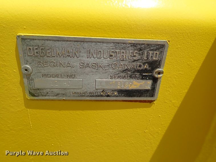 image for item FE9848 Degelman 12HD blade