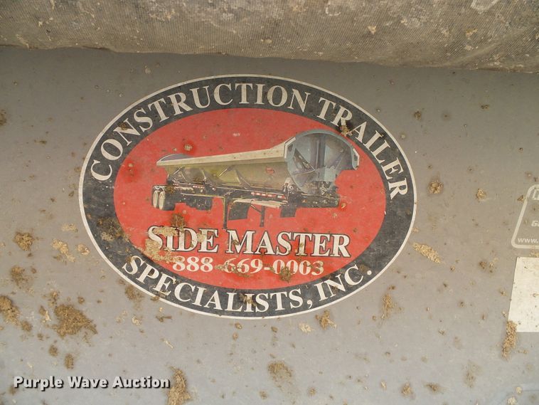 image for item DC5139 2013 Construction Trailer SD40-34 side dump trailer