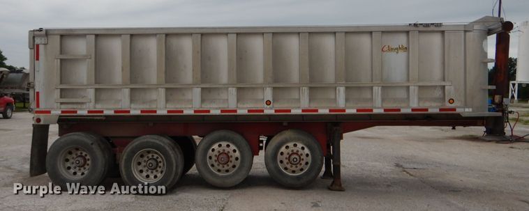 image for item DE8490 2000 Summit AD26 end dump trailer
