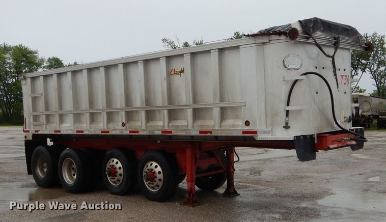 image for item DE8491 2000 Summit end dump trailer