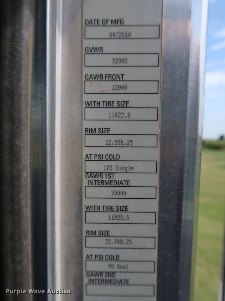 image for item DG4076 2011 Kenworth T800 semi truck