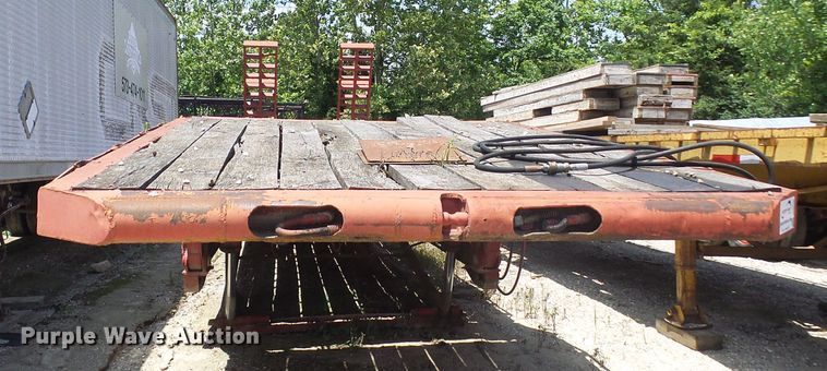 image for item DI0510 1980 Load King drop deck equipment trailer