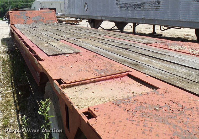 image for item DI0510 1980 Load King drop deck equipment trailer