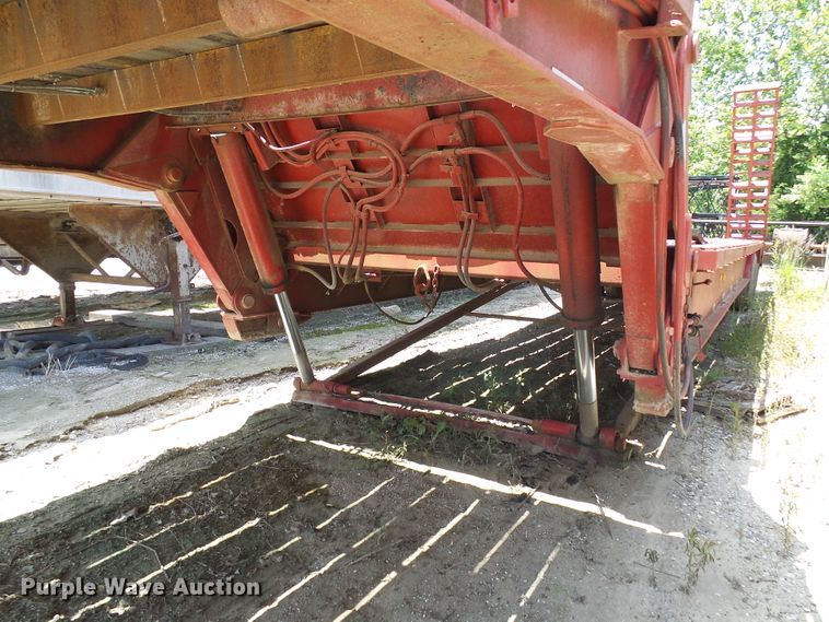 image for item DI0510 1980 Load King drop deck equipment trailer