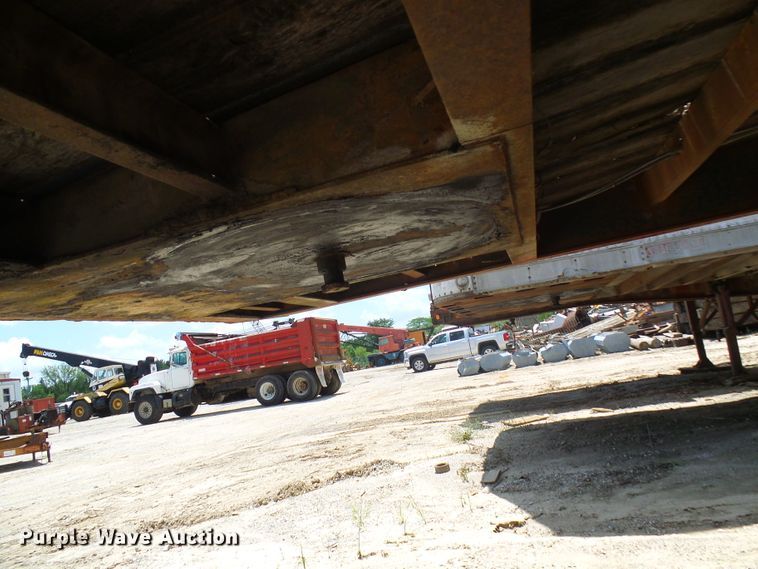 image for item DI0510 1980 Load King drop deck equipment trailer