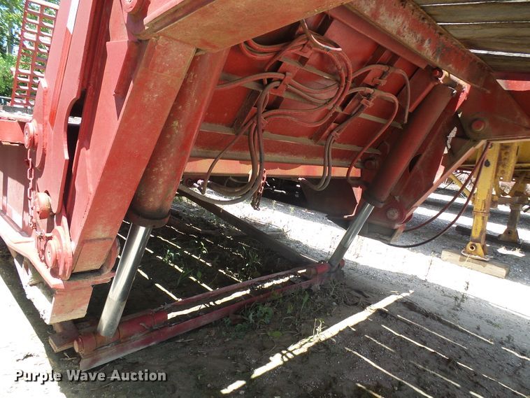 image for item DI0510 1980 Load King drop deck equipment trailer