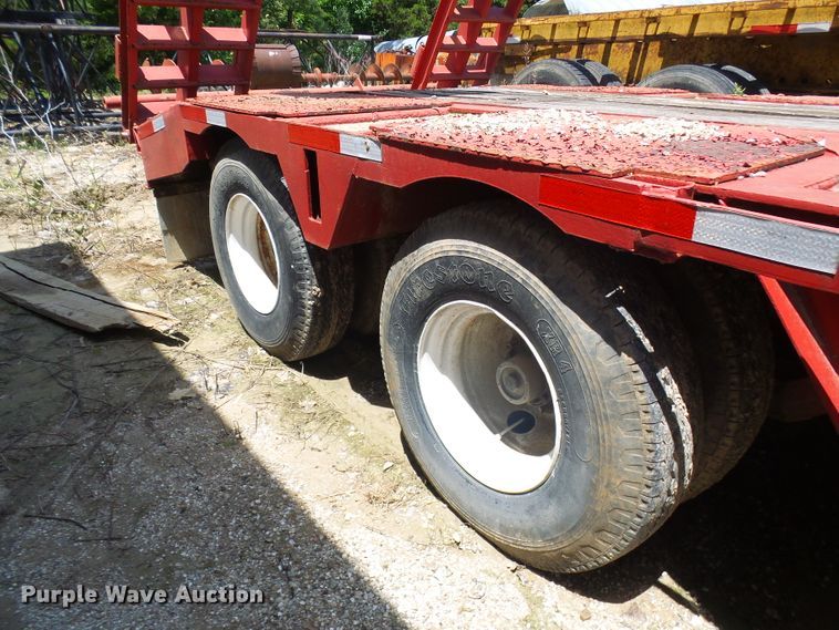 image for item DI0510 1980 Load King drop deck equipment trailer