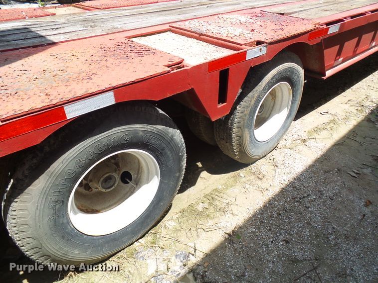 image for item DI0510 1980 Load King drop deck equipment trailer