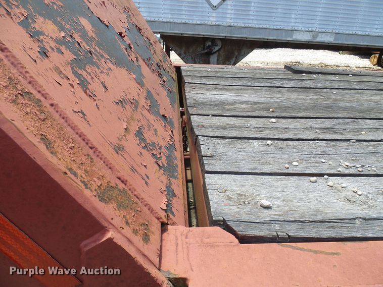 image for item DI0510 1980 Load King drop deck equipment trailer