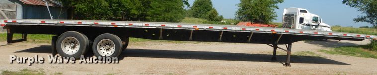 image for item ED9384 1995 Transcraft Eagle W2 flatbed trailer