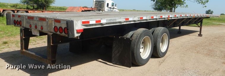 image for item ED9384 1995 Transcraft Eagle W2 flatbed trailer