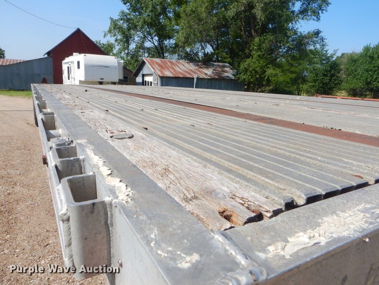 image for item ED9384 1995 Transcraft Eagle W2 flatbed trailer