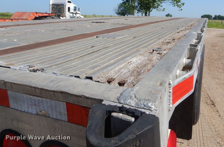 image for item ED9384 1995 Transcraft Eagle W2 flatbed trailer