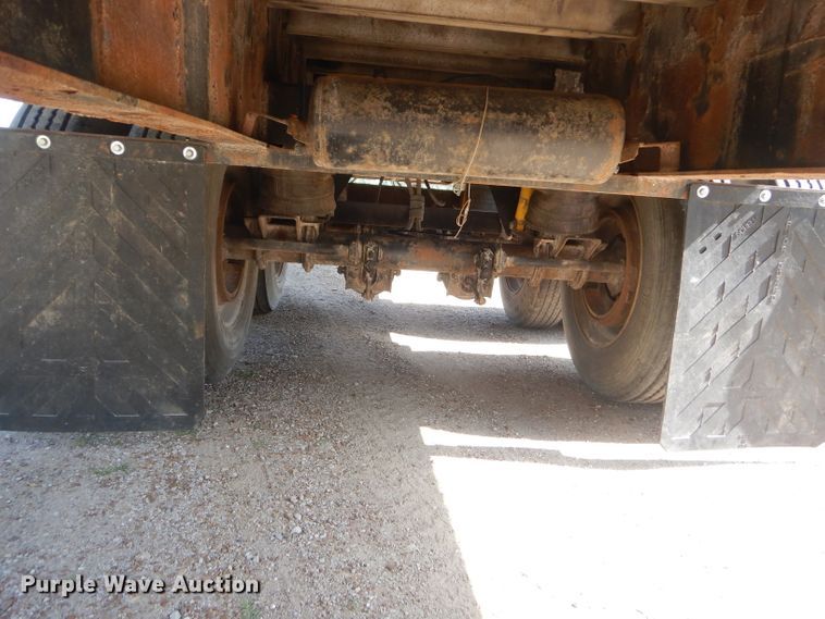 image for item ED9384 1995 Transcraft Eagle W2 flatbed trailer