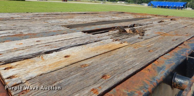 image for item ED9400 1999 Transcraft drop deck trailer