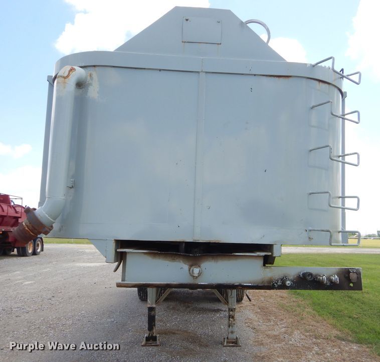 image for item ED9411 1981 Rogers end dump trailer