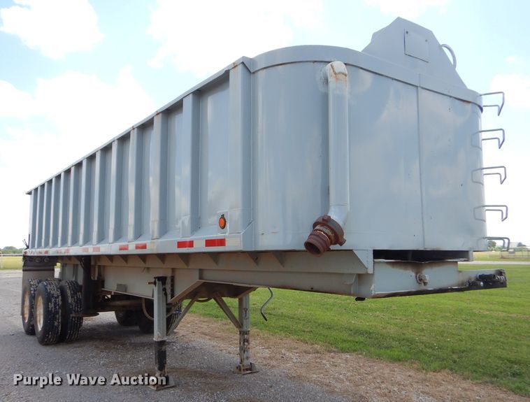 image for item ED9411 1981 Rogers end dump trailer